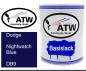 Preview: Dodge, Nightwatch Blue, DB9: 1L Lackdose, von ATW Autoteile West.